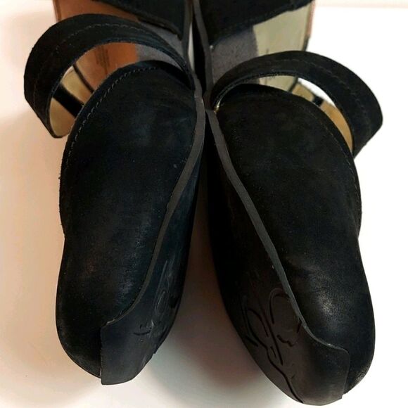 OTBT Pacific City Flat Black Nubuck MaryJane Sz 9 (8.5) - Picture 7 of 12